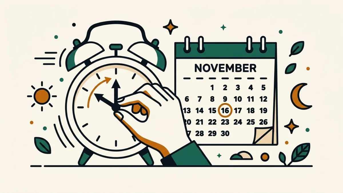 Daylight Saving Time Ends November 1, 2026 — and the Senate Could Make It the Last Clock Change