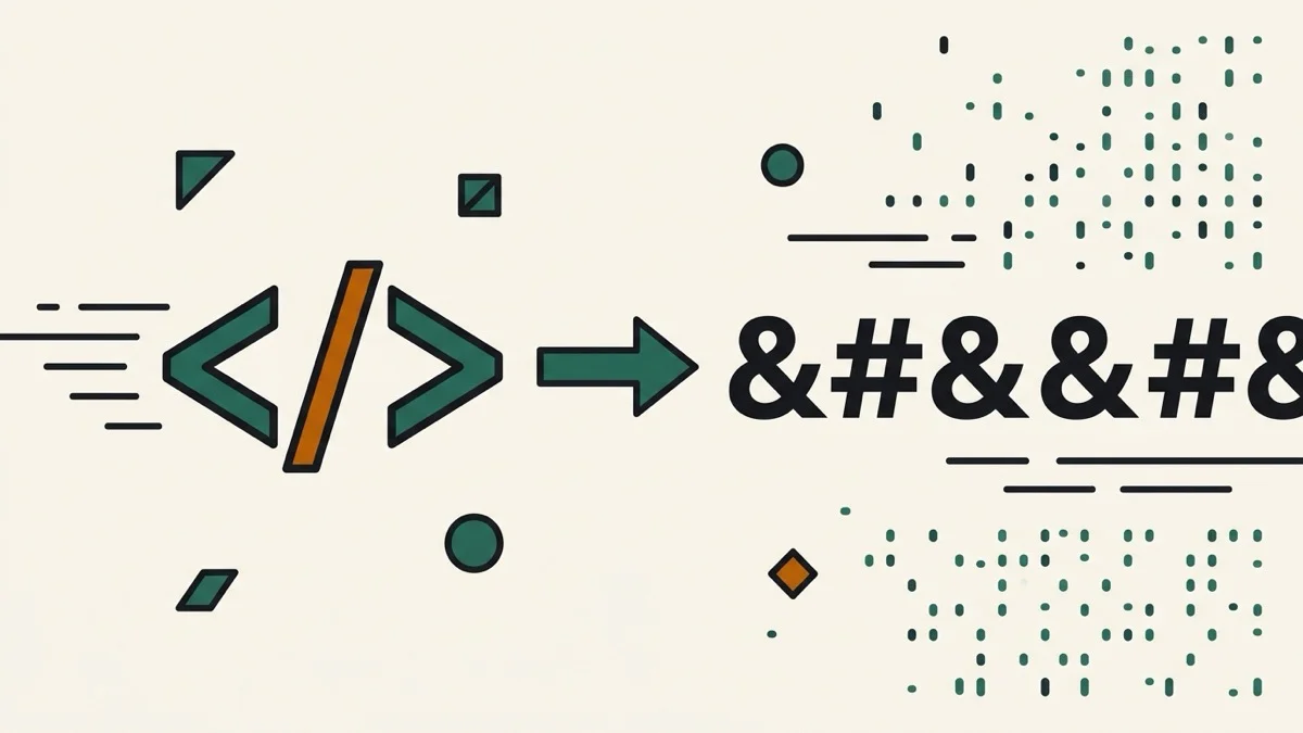 HTML Entity Encoder/Decoder