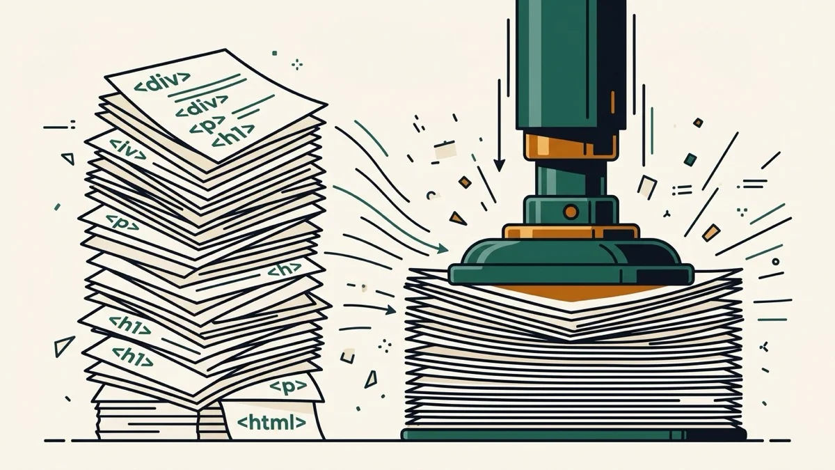 HTML Minifier / Formatter
