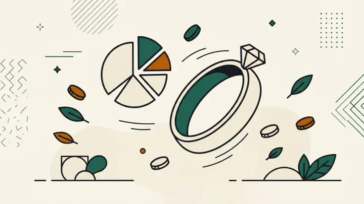 How to split a wedding budget in 2026: the real percentage breakdown