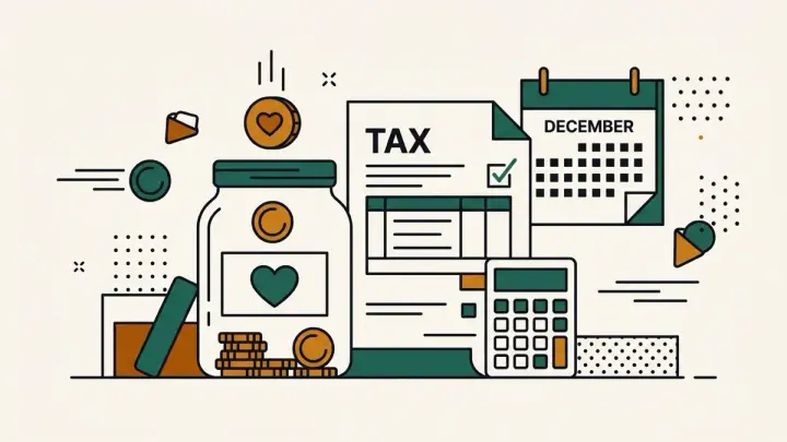 Year-End Charitable Giving Tax Deduction Calculator (2026 Rules)