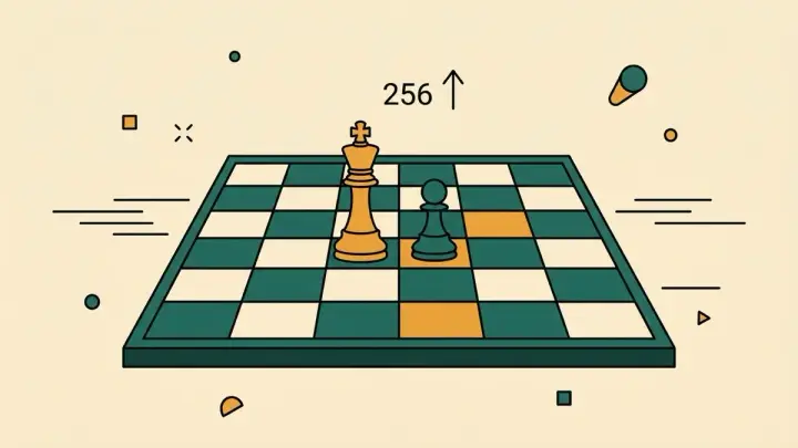 How much does your chess rating actually change after a win? The math, verified